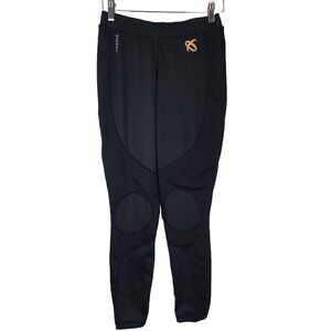 Opedix U1 Knee Support Tights Womens Small‎ Black Skiing Athletic Cropped